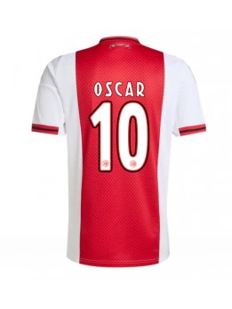 Ajax Oscar Gloukh #10 Domaci Dres 2025-26 Kratak Rukavima